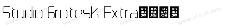 Studio Grotesk Extra字体转换